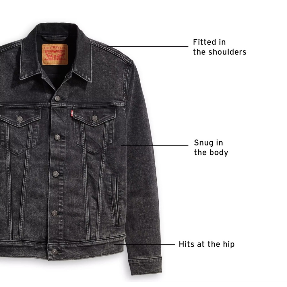 Levi's Women's Original Trucker Jacket Dark Wash